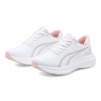 حذاء نسائي رياضي من باتونيا - أبيض و وردي