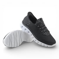 حذاء رجالي رياضي من باتونيا - اسود و ابيض