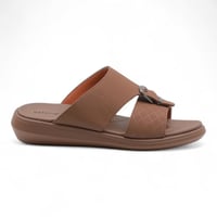 حذاء خليجي من باتونيا - بني