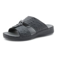 حذاء خليجي جلد طبيعي من باتونيا - رمادي