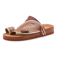 حذاء شرقي من باتونيا - بني