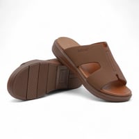 حذاء خليجي من باتونيا - بني