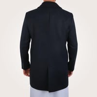 جاكيت رجالي طويل من باتونيا - كحلي