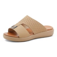 حذاء خليجي من باتونيا - بيج