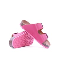 نعال نسائي كاجول بحزام - وردي غامق