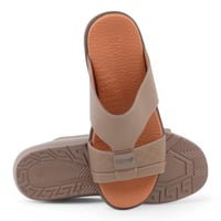 حذاء خليجي من باتونيا - بني