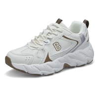 حذاء رياضي رجالي من باتونيا - أبيض و بيج