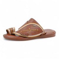 حذاء رجالي شرقي من باتونيا - بني