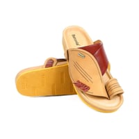 حذاء رجالي شرقي من باتونيا - بني فاتح