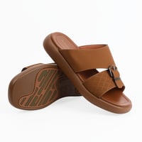 حذاء خليجي من باتونيا - بني