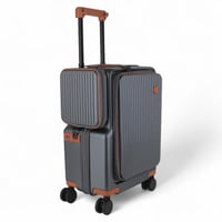 حقيبة سفر من باتونيا - رمادي