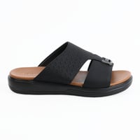 حذاء خليجي من باتونيا - اسود