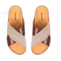 نعال رجالي من باتونيا - بني