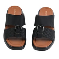 حذاء خليجي من باتونيا - اسود