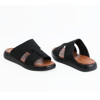 حذاء خليجي من باتونيا - اسود