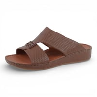 حذاء خليجي من باتونيا - بني