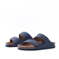 نعال كاجول رجالي بحزام - كحلي