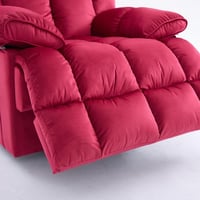 كرسي إسترخاء هزاز ودوار قماش مخمل ناعم جداً