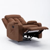 كرسي إسترخاء هزاز ودوار - بني