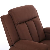 كرسي إسترخاء هزاز ودوار 360 درجة - بني