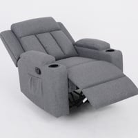 كرسي إسترخاء - رمادي فاتح