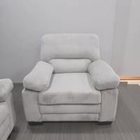 طقم كنب 6 أشخاص - لون رمادي فاتح