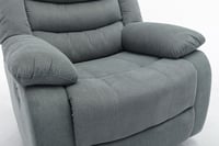 طقم كراسي إسترخاء - 6 أشخاص لون رصاصي