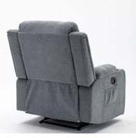 كرسي إسترخاء - رمادي