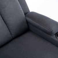 كرسي إسترخاء هزاز ودوار - رمادي غامق