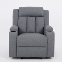 كرسي إسترخاء - رمادي فاتح