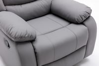 طقم كراسي إسترخاء - 6 أشخاص لون رصاصي