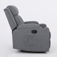 كرسي إسترخاء - رمادي فاتح