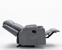 كرسي إسترخاء - رمادي