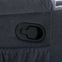 كرسي إسترخاء هزاز ودوار - رمادي غامق