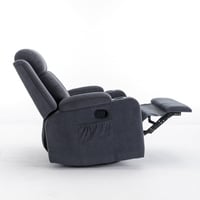 كرسي إسترخاء هزاز ودوار - رمادي غامق