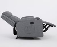 كرسي إسترخاء - رمادي فاتح