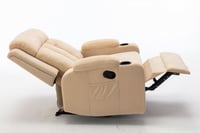 كرسي إسترخاء هزاز ودوار - بيج