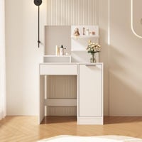 طاولة تزيين - تسريحة - لون أبيض