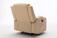 كرسي إسترخاء هزاز ودوار - بيج