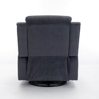 كرسي إسترخاء هزاز ودوار - رمادي غامق