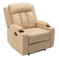 كرسي إسترخاء هزاز ودوار - بيج