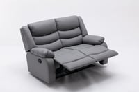 طقم كراسي إسترخاء - 6 أشخاص لون رصاصي