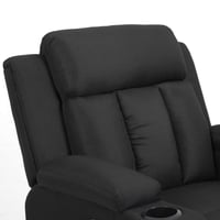 كرسي إسترخاء هزاز ودوار 360 درجة - أسود