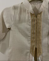 دقله موديل جديد قماش لينن مع الاسم