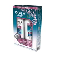 سكالا مجموعة شامبو + بلسم بالفيتامينات وحمض الهالو...