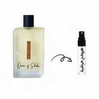 عينة عطر صمام كوين اوف سبأ او دو بارفيوم