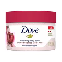مقشر الجسم بالكرز المسحوق وحليب الشيا من دوف - 298...