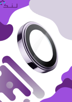 حامي عدسة لنك حجر لنك طبيعي استرالي بنفسج 14 برو م...