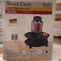 دفاية سلفر كريست مع طاولة دائرية