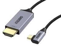 شويتك كابل HDMI الي HDMI ربل 4K طول 1.8 متر أسود X...